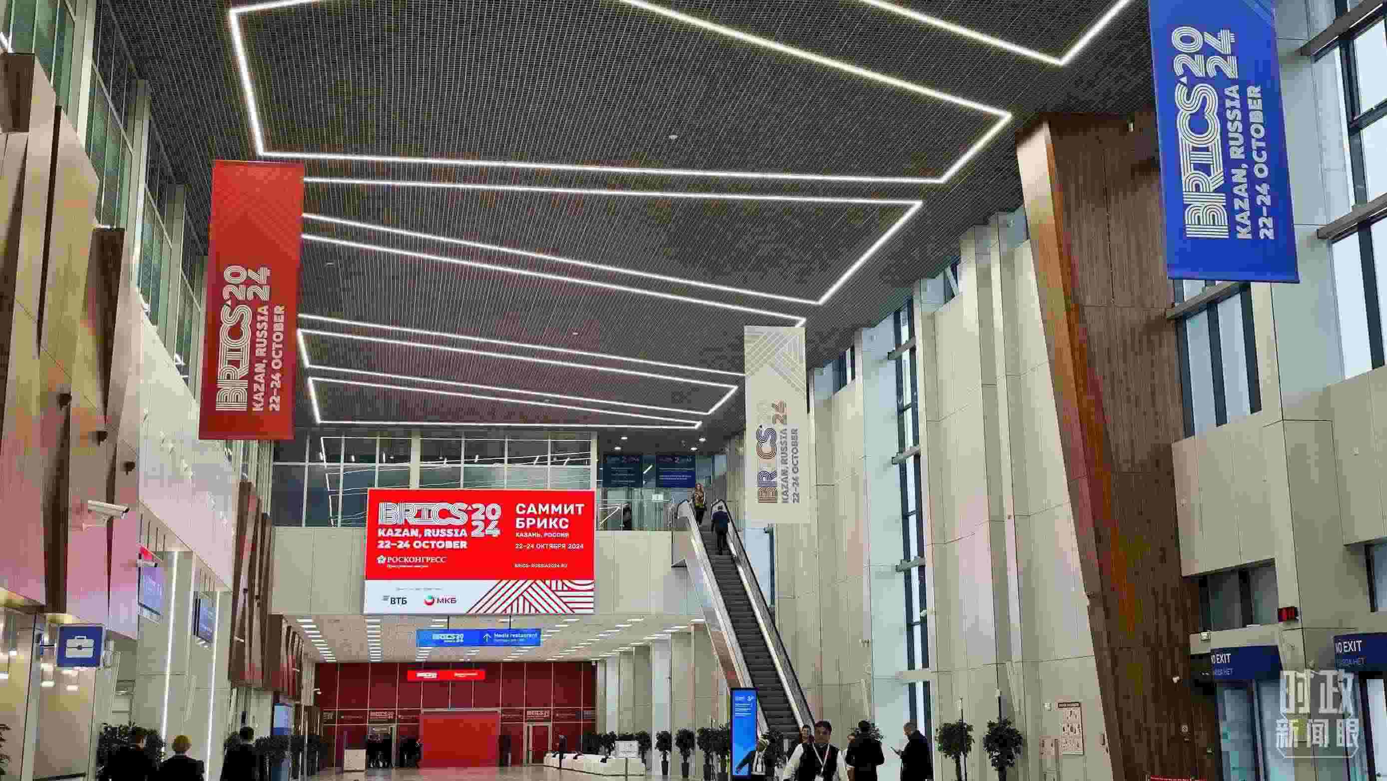 △ 喀山會(huì)展中心。（總臺(tái)記者高鑫翼拍攝）