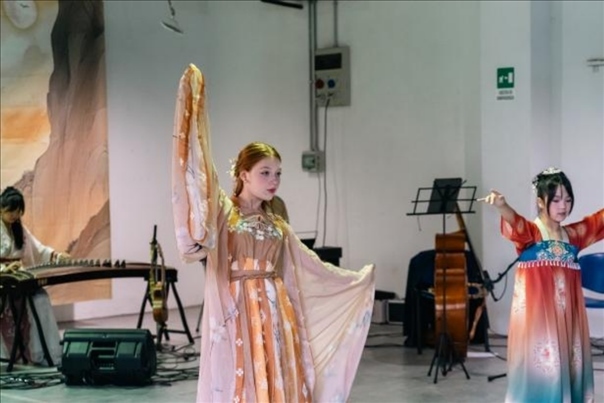 交流活動(dòng)現(xiàn)場(chǎng)。 中國(guó)駐意大利使館供圖