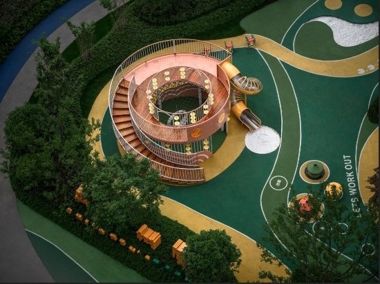 改造后的中鐵臻庭小區(qū)森林樹屋。 王碩敏 攝