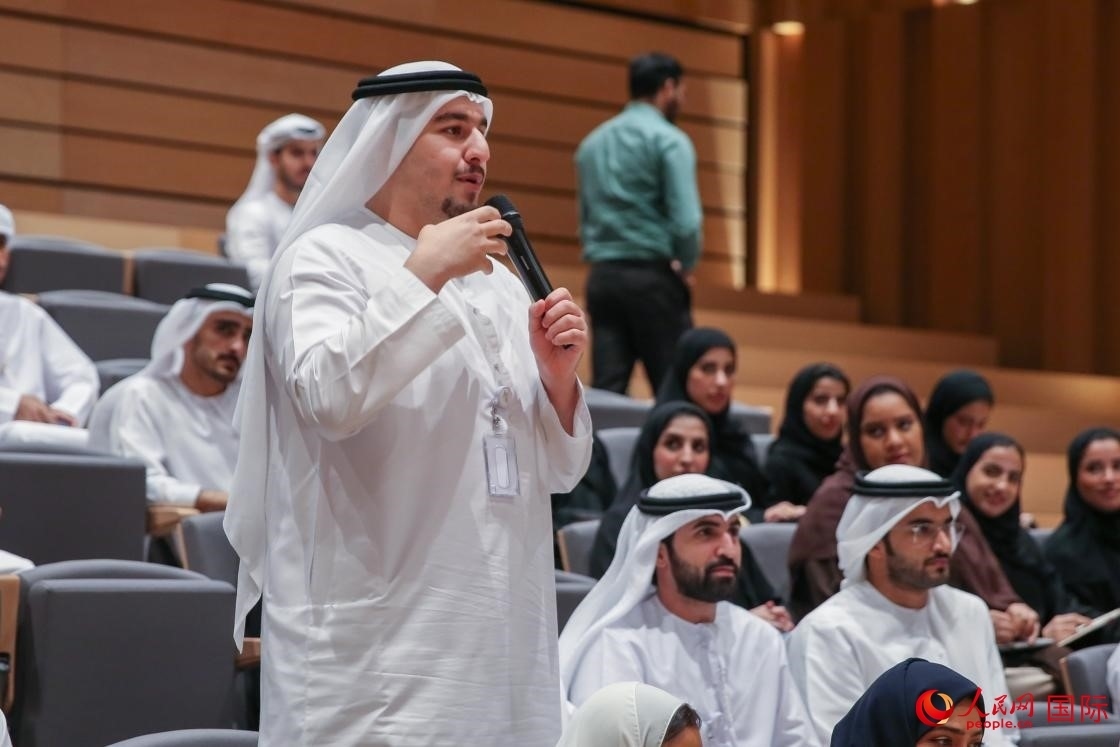 觀眾提問。人民網(wǎng) 塔里克·易卜拉欣攝