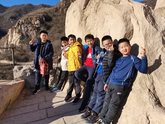 登山隊員供圖。