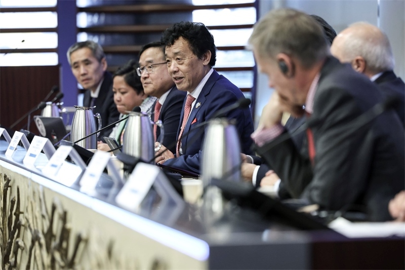 來自聯(lián)合國糧農(nóng)機(jī)構(gòu)及各國代表與會(huì)并發(fā)言。主辦方供圖