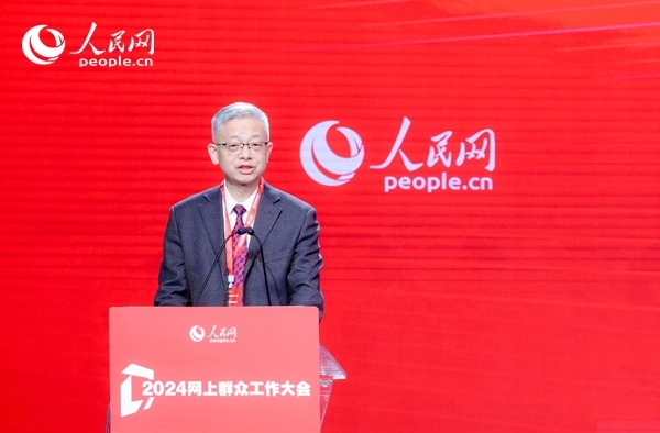 寧夏回族自治區(qū)銀川市委社會(huì)工作部副部長李卒作實(shí)踐分享。人民網(wǎng) 鄂智超攝