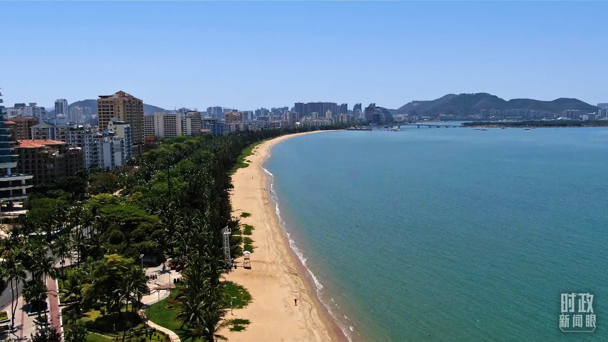 海南三亞。（總臺記者張偉克拍攝）