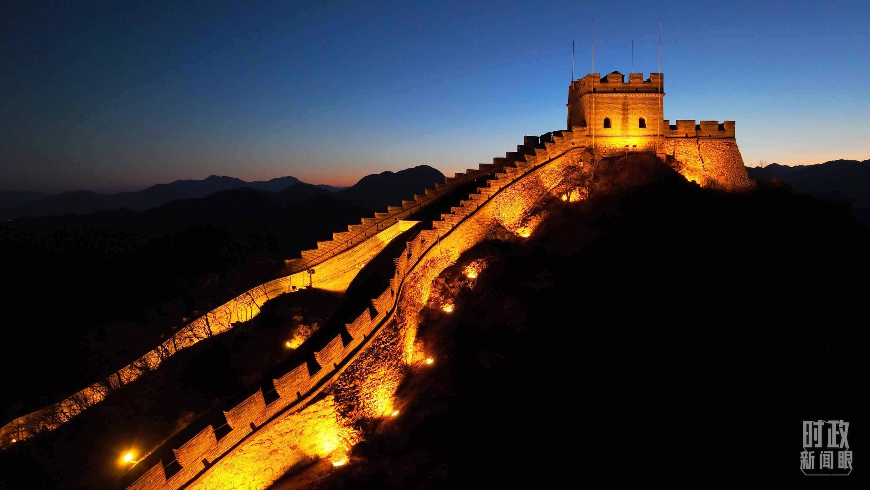 △北京居庸關長城。（總臺央視記者范凱拍攝）