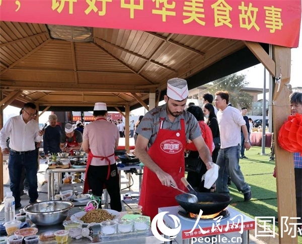 參賽一景。人民網(wǎng)記者管克江攝