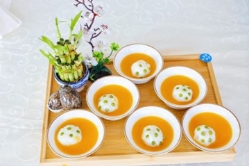 參賽作品“白雪尋蓮”。主辦方供圖