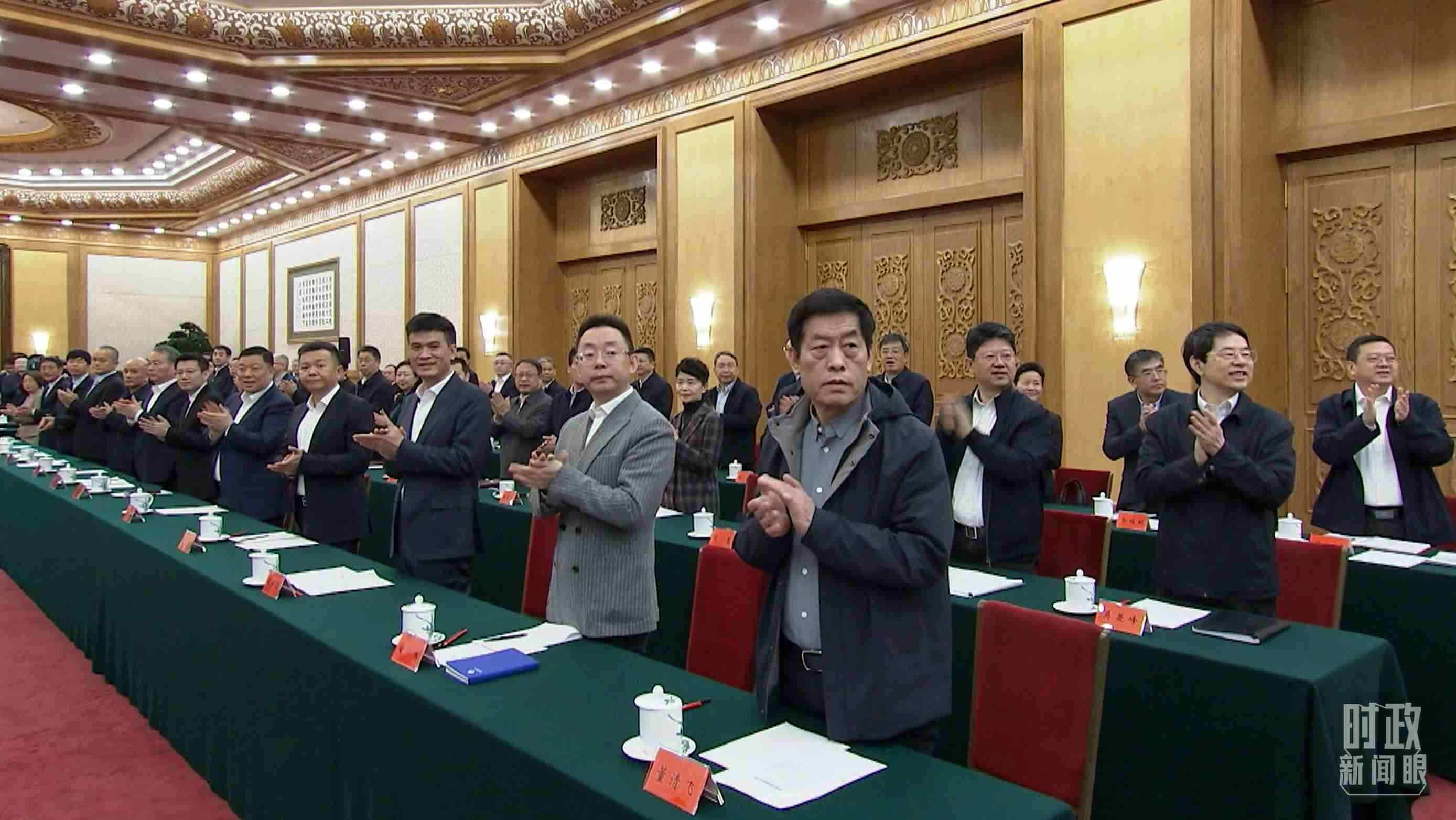 △2月17日，民營企業(yè)座談會(huì)現(xiàn)場。