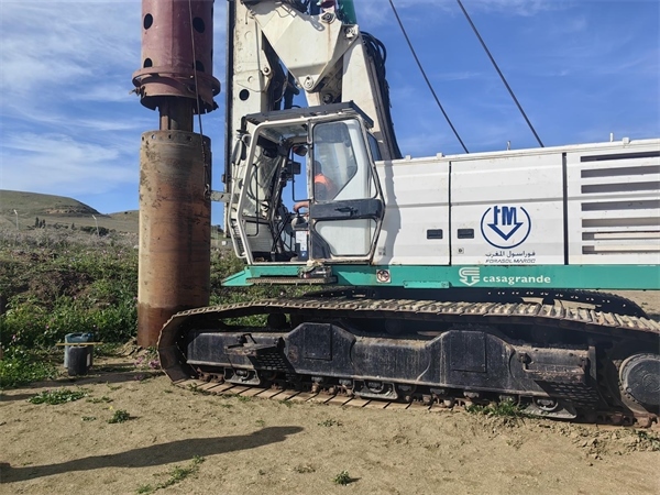 貝特瑞在科技城的工廠正在順利建設(shè)中。采訪方供圖