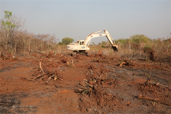 施工現(xiàn)場。張曉昆攝
