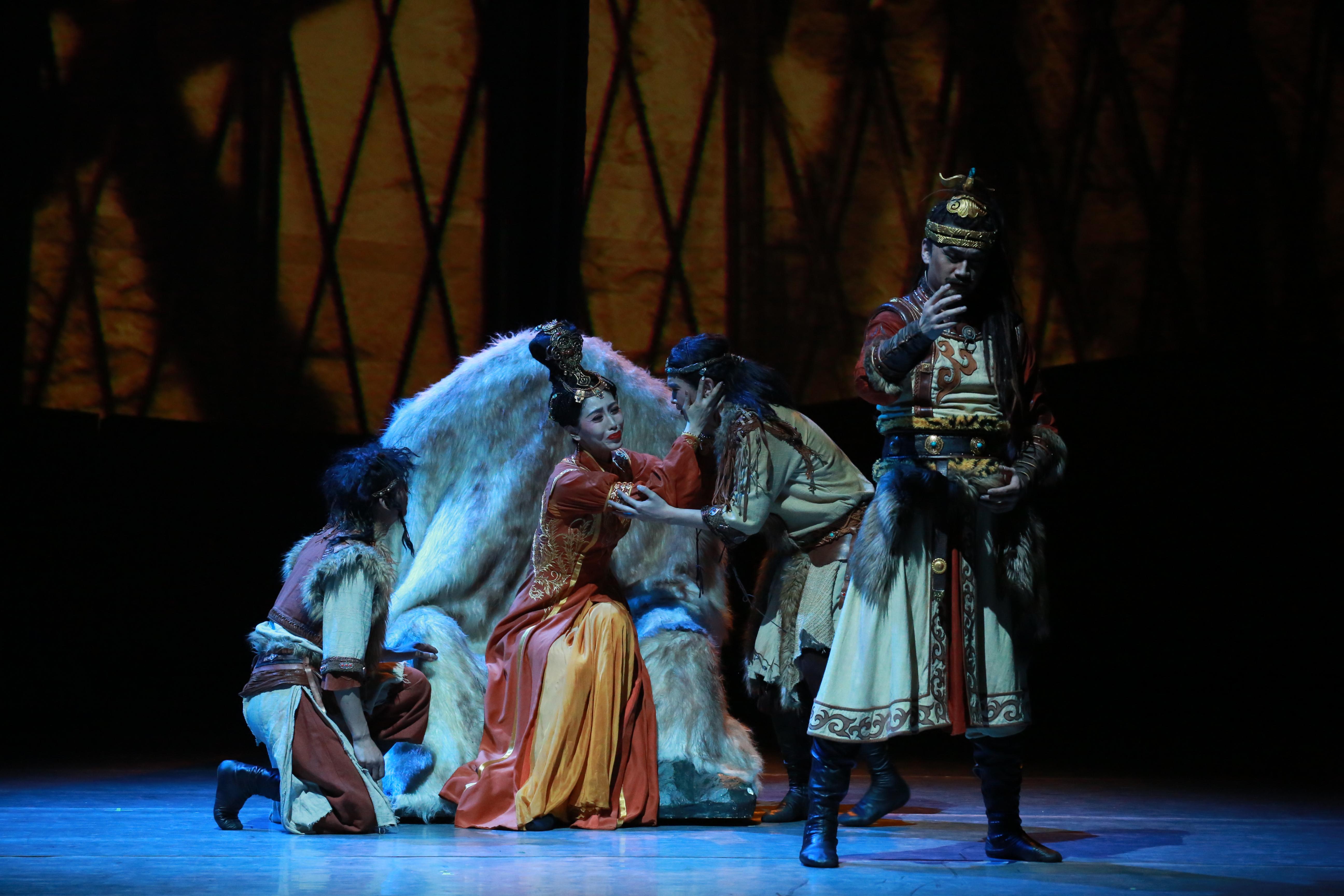 舞劇《胡笳十八拍》劇照。主辦方供圖