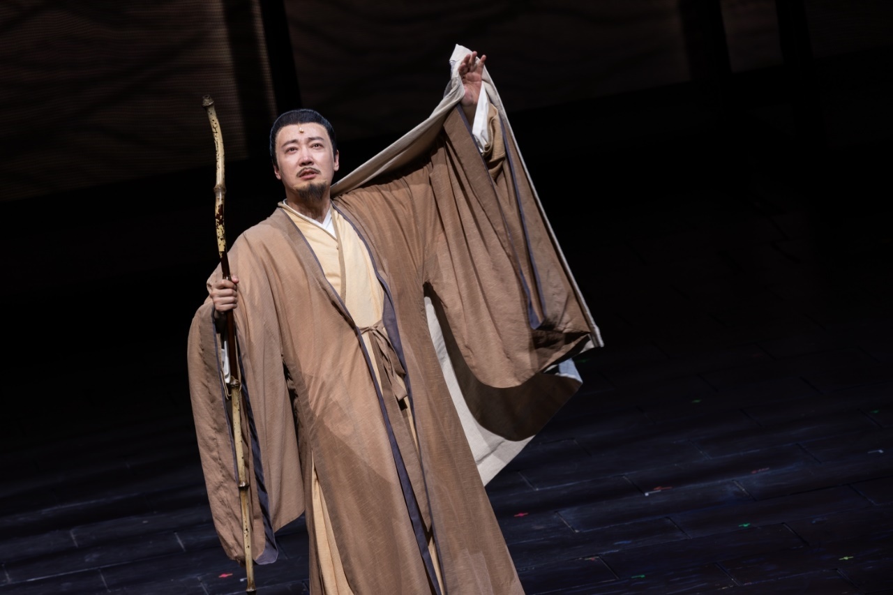 《蘇堤春曉》演出現(xiàn)場。國家話劇院供圖