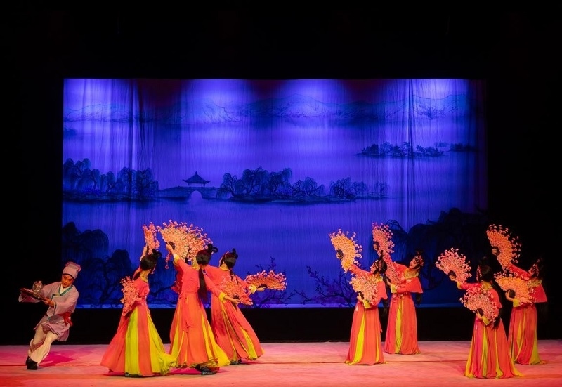 演出現(xiàn)場。中國駐匈牙利大使館供圖