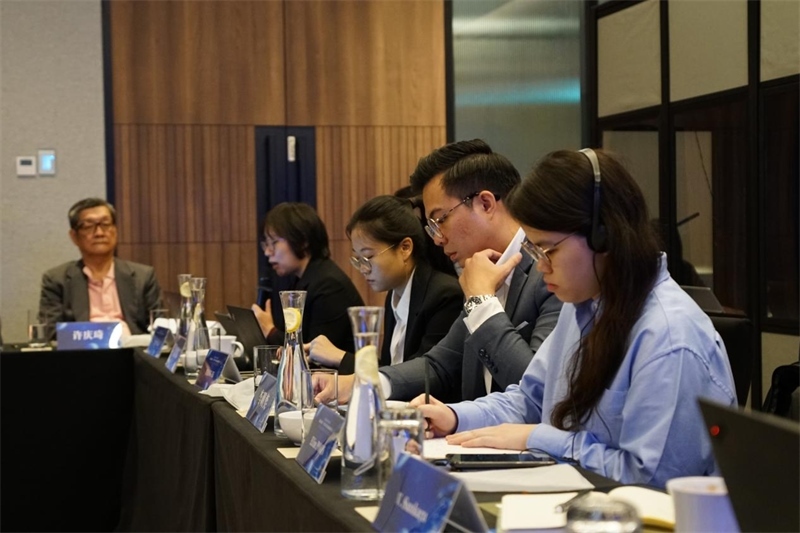 分享會現(xiàn)場，中馬兩國記者認真記錄。林俊揚攝