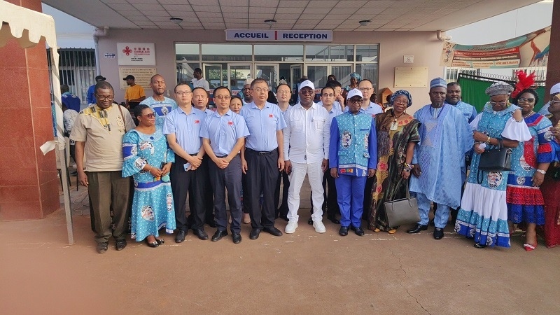 活動(dòng)現(xiàn)場(chǎng)。醫(yī)療隊(duì)供圖