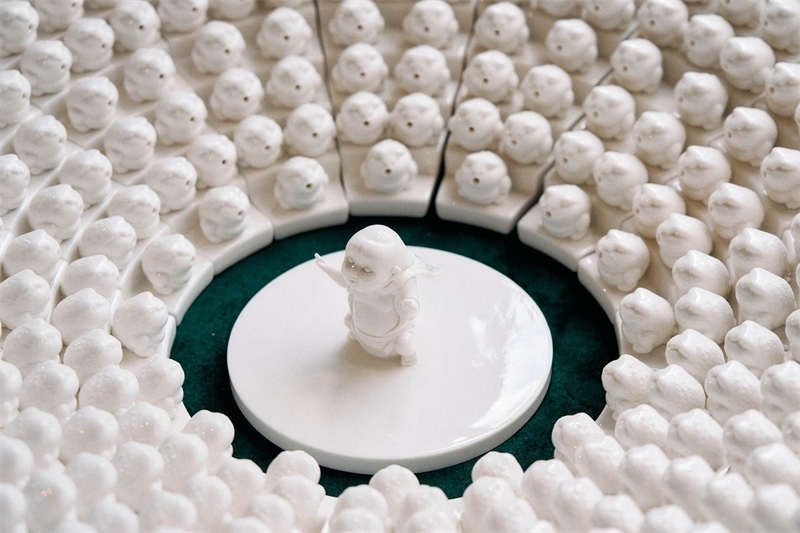 倫敦手工周中國館展品。楊浩鵬攝