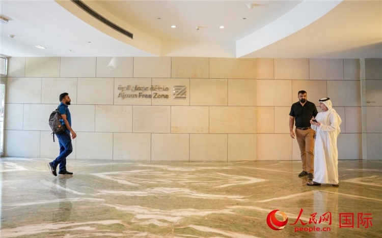 阿治曼自由區(qū)始建于1988年，阿治曼中國城設(shè)立于自由區(qū)內(nèi)。人民網(wǎng) 塔里克·易卜拉欣攝