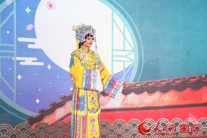 京劇表演。人民網(wǎng)記者任皓宇攝